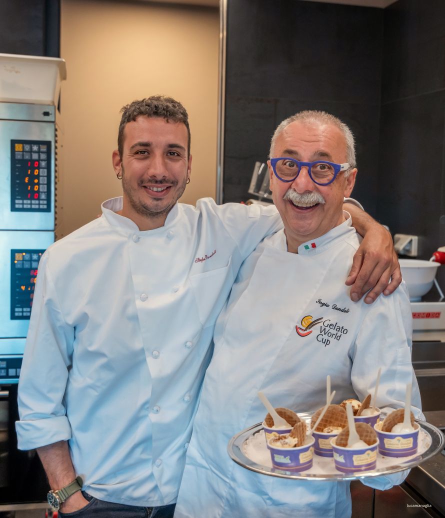Sergio Dondoli e il figlio 